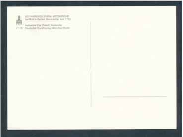 77815 Schwarzach Ehem. Abteikirche bei Bühl in Baden Barockaltar von 1792